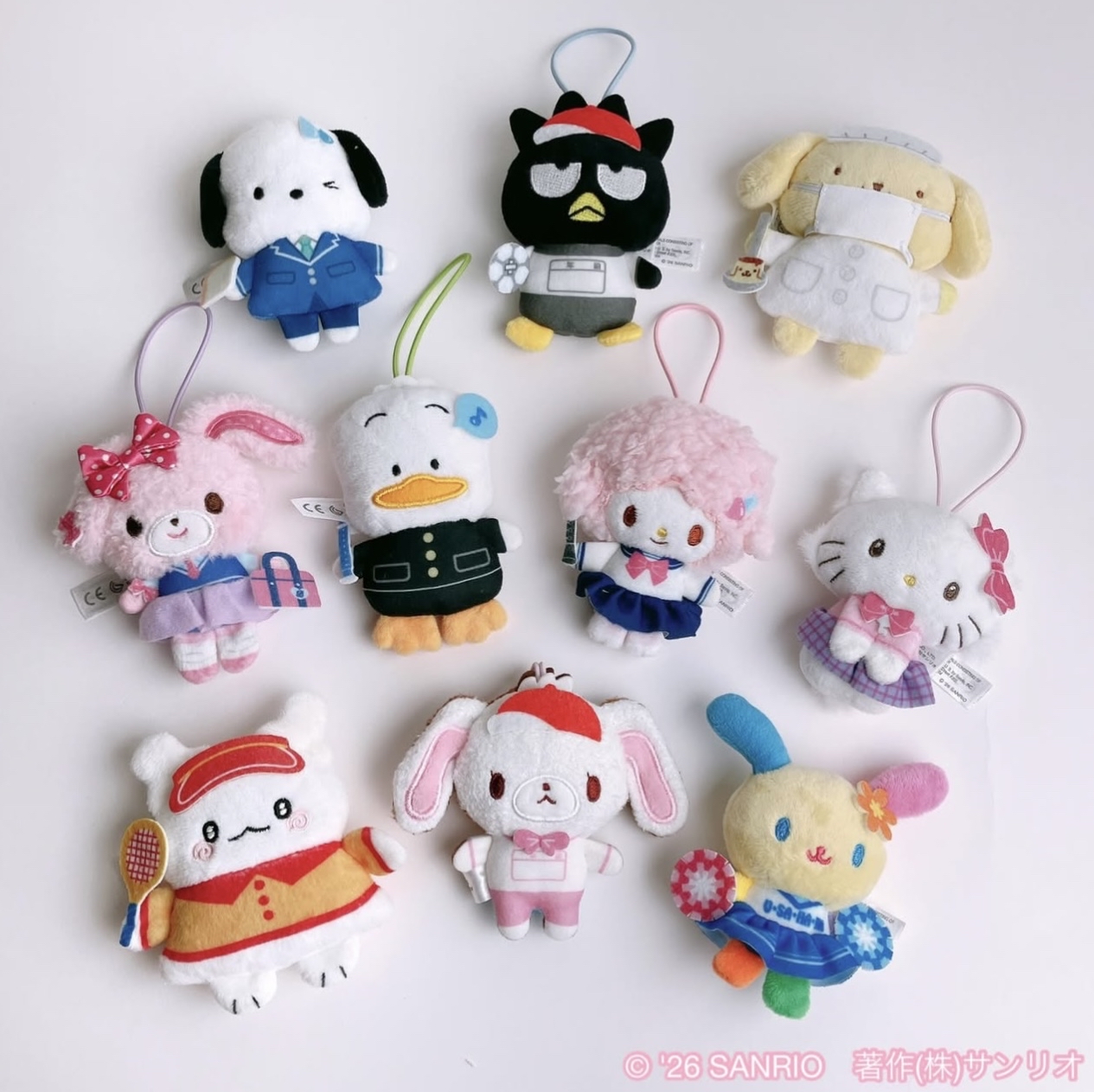 🎌日本直送 🎌Sanrio  公仔掛飾盲盒（款式隨機 ）
