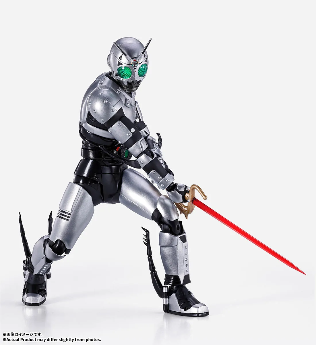 (預訂訂金 $300) (總價 $738) Bandai S.H.Figuarts (真骨彫製法) 幪面超人 Black RX 影月 -暗影閃光版- (行版) SHF (Shinkoccou Seihou) Rider Black RX Shadow Moon Shadow Flash Edition