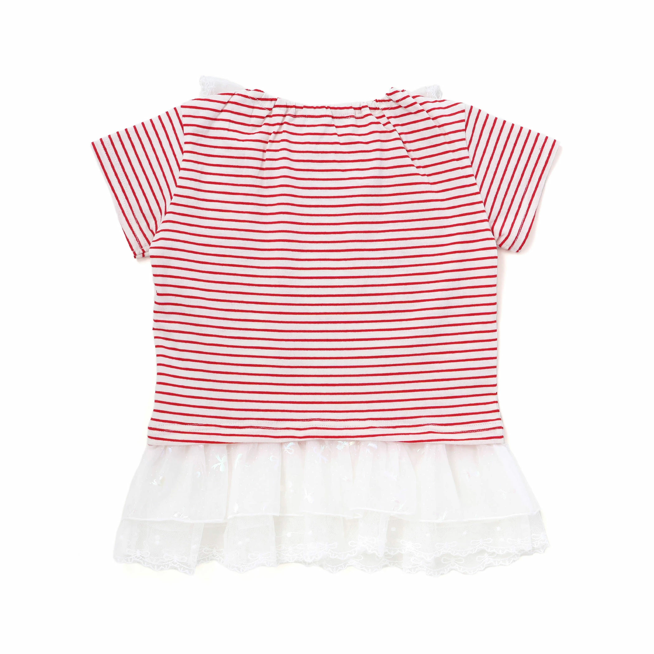 🆕【⭐訂購⭐】🌀 🇯🇵 日本直送 SWIMMER x #SanrioChracters 緞帶蕾絲荷葉邊 剌繡 短袖Tee［2款選］🌀 [ELCA-0271][260428]