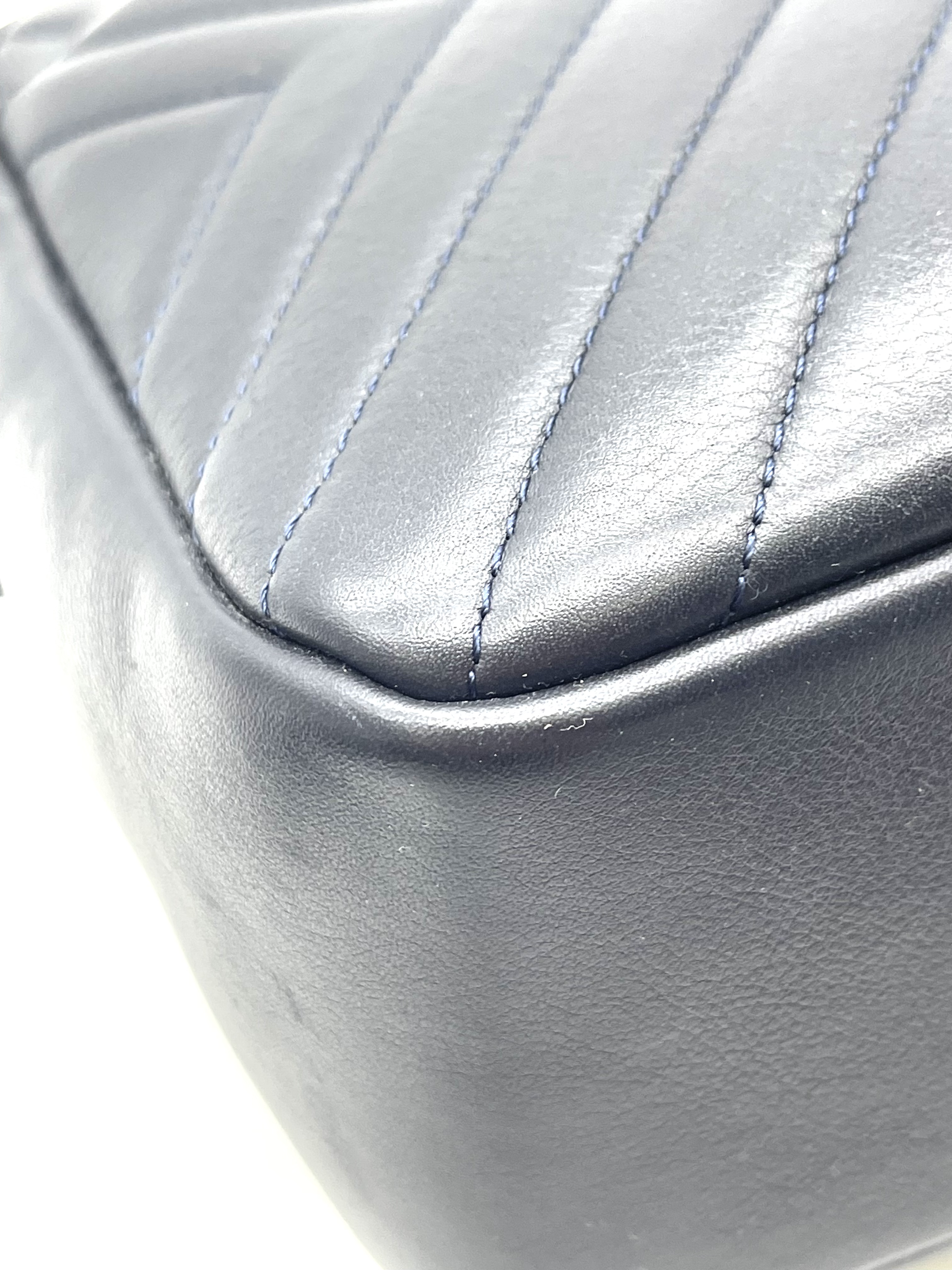 Pre-Owned CHANEL Chevron Camera Bag / Product Code: 26042605