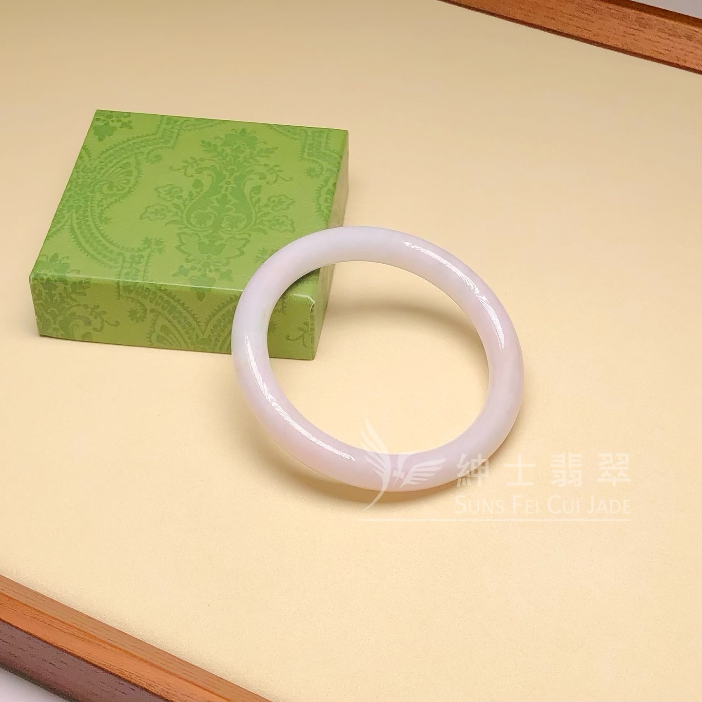 木那粉紫春彩圓鐲56.8mm