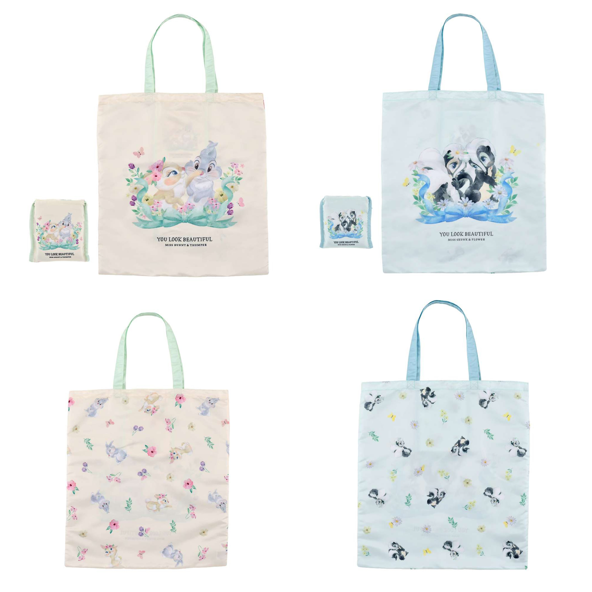 日本預訂📍日本迪士尼DISNEY SPRING ROMANCE系列 - 摺疊環保袋 3/3日本開售