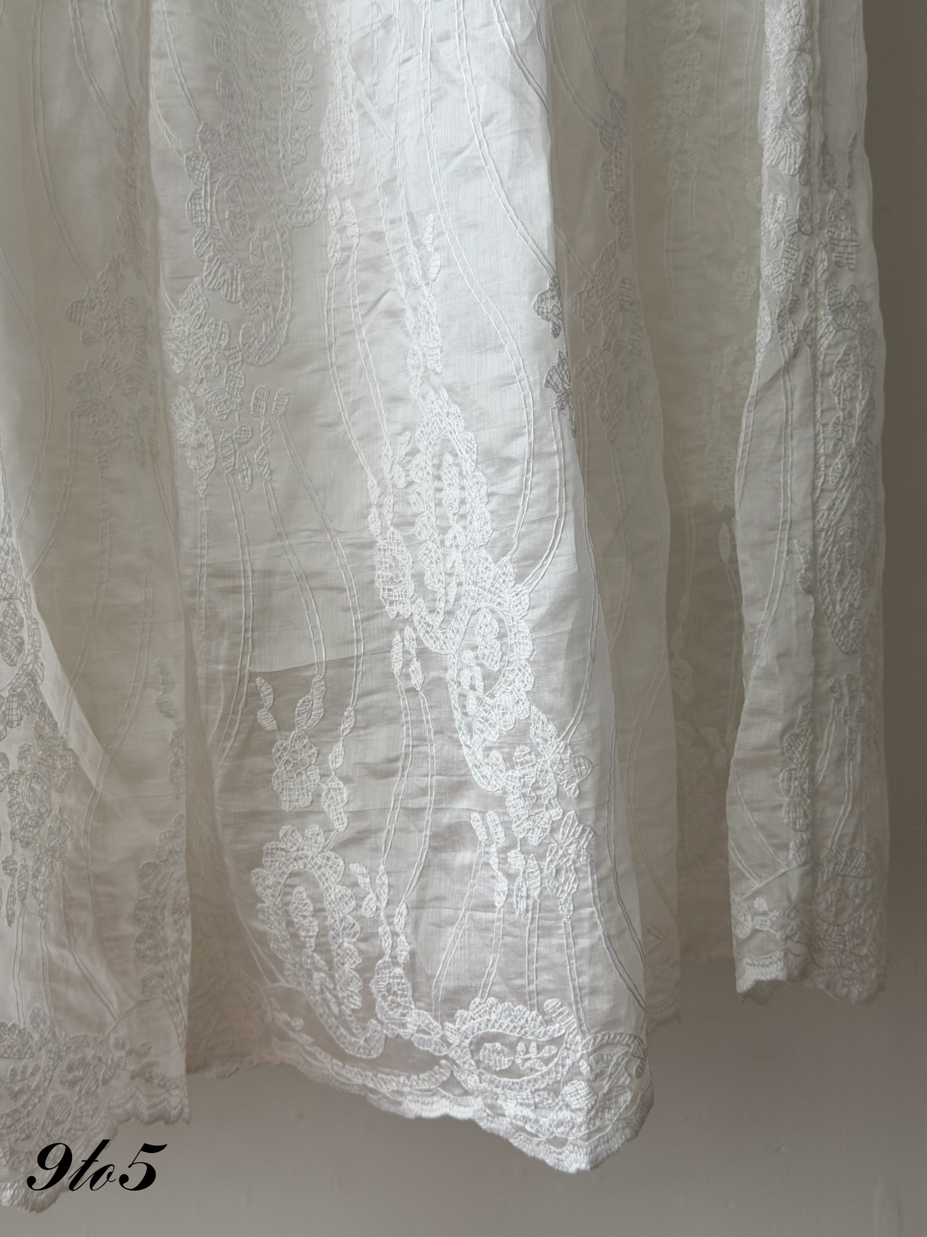 S2018 Lace Floral Layered Dress - 3 Colors 