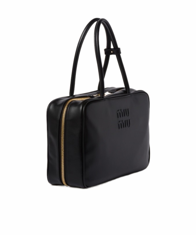 Miu Miu 女士 logo標識三代手提包均碼碼常規、34cm*10cm*23cm 