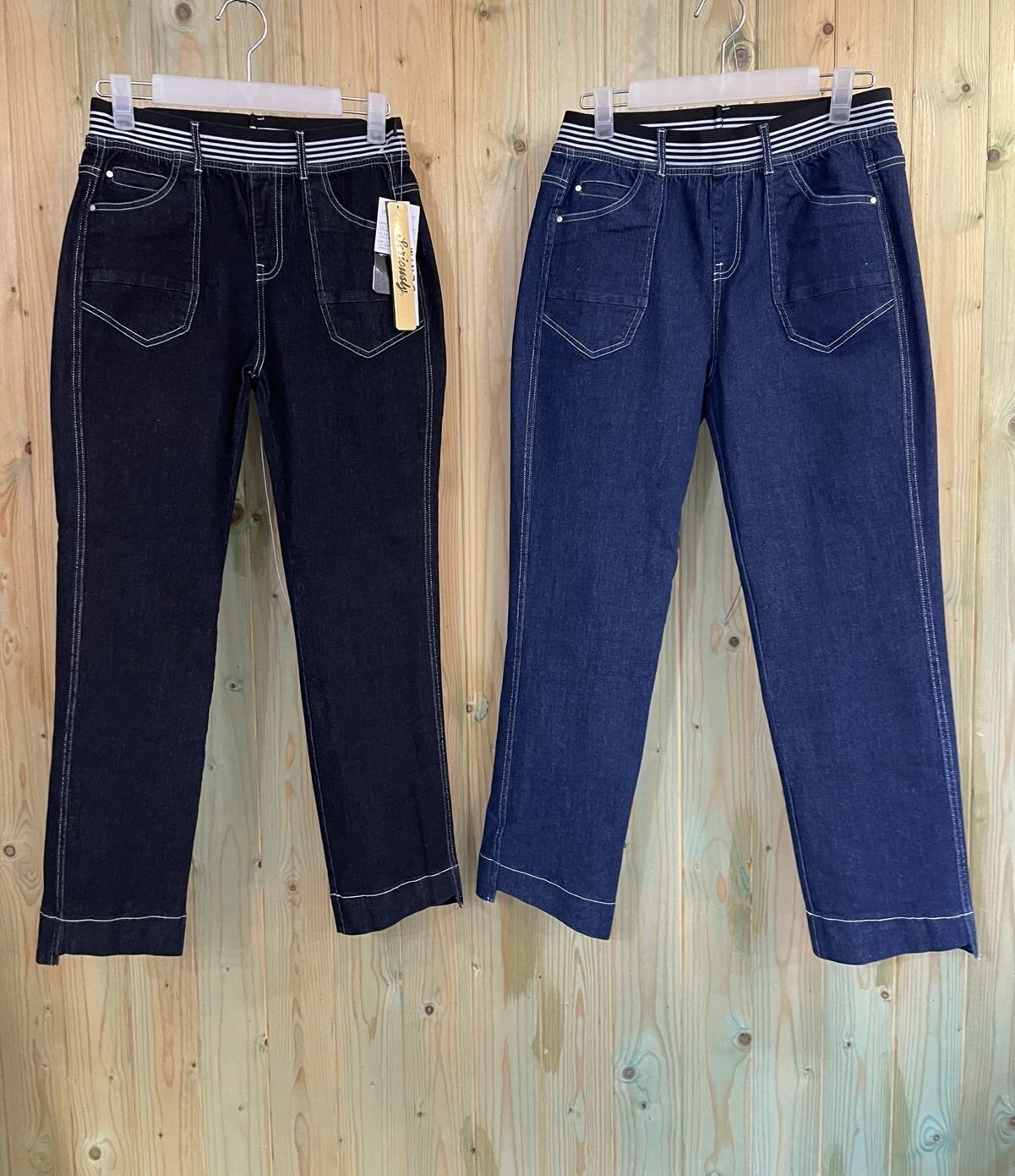 日本全像根腰牛仔褲 A715 161221270