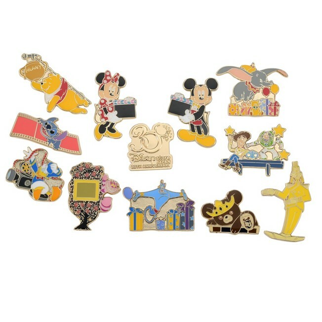 [現貨] [JDS] DISNEYSTORE 30週年｜徽章套裝 {TF2208148}