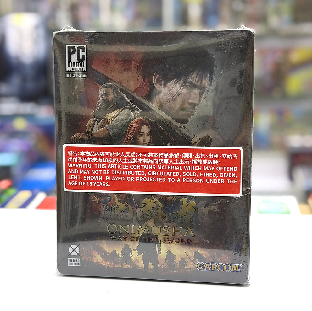 (行版) (鐵盒版) PC Steam 鬼武者 Way of the Sword (中英日文字幕) 