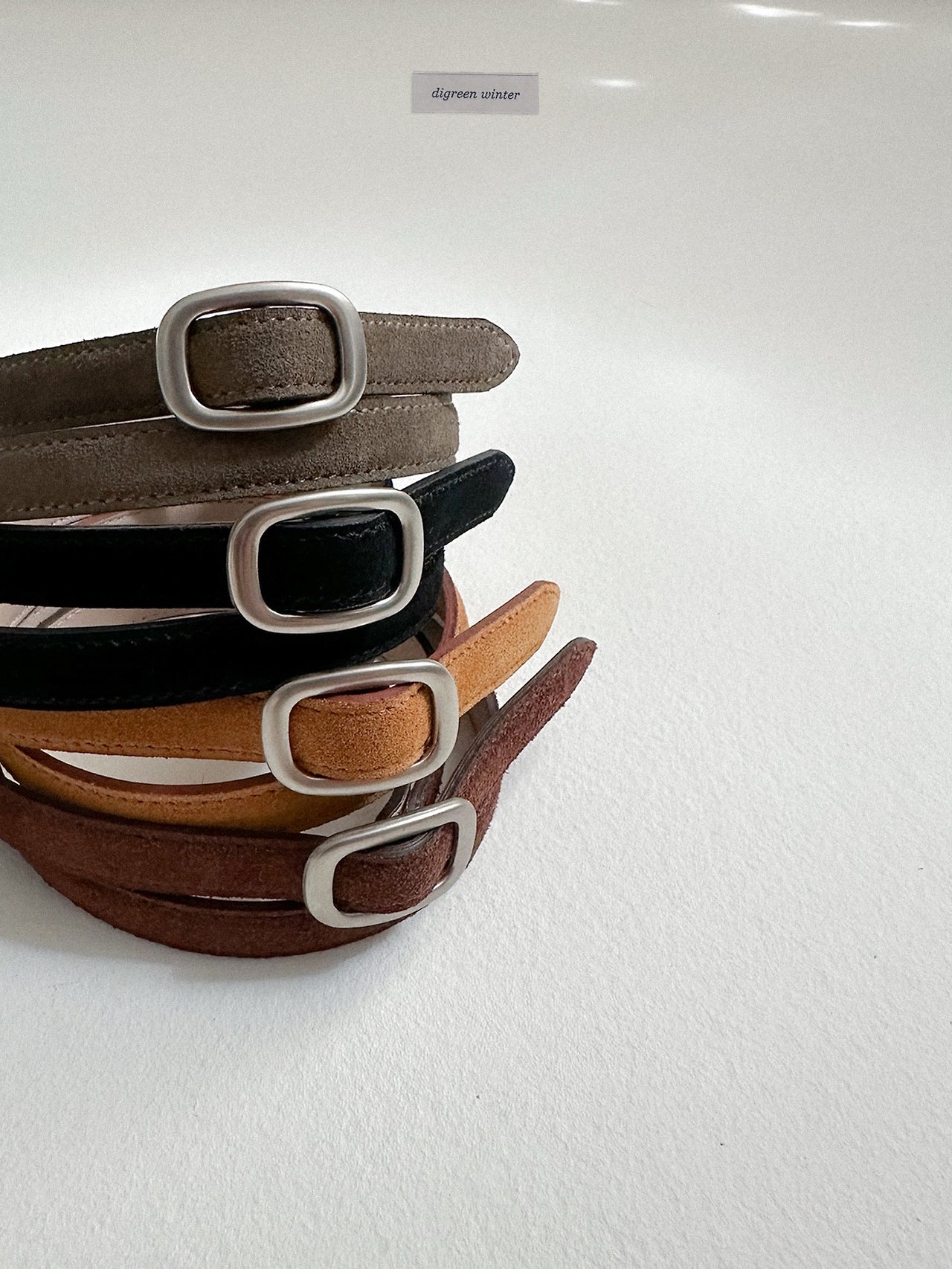 Digreen | Suede Belt