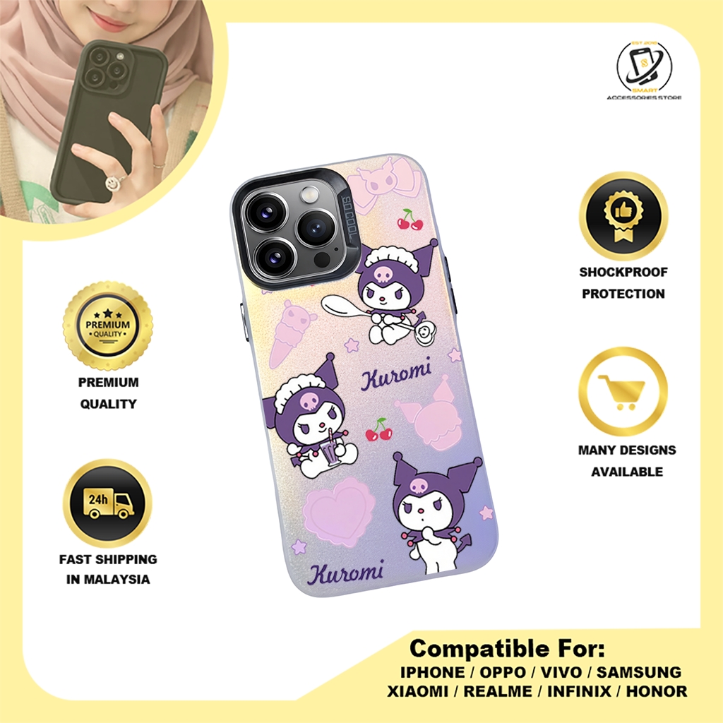 IMD CASE PHONE FOR IPHONE - DESIGN KUROMI E