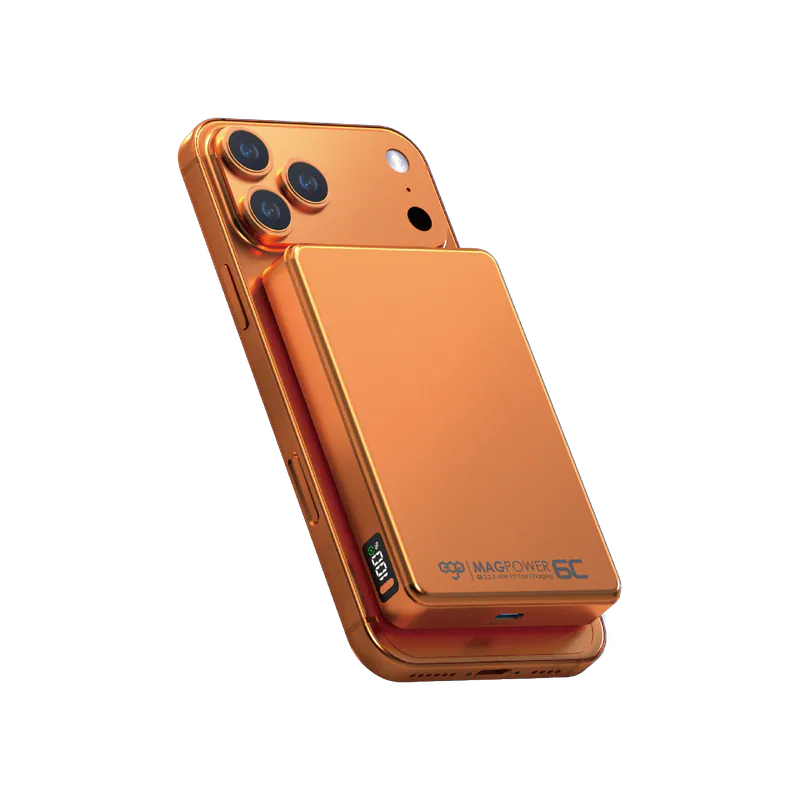 香港行貨 1年保養 EGO MagPower 6C @ 45W & QI2.2 10000mAh 外置電 新一代最強速度 外置電 MagPower 6C @ 45W & Qi2.2 10000mAh battery 45W PD | QI2.2認證 |   CCC認證 | QI2.2認證 | 世界最薄45W PD & QI2.2外置電 