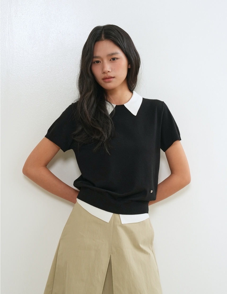 General Idea 假兩件式針織上衣