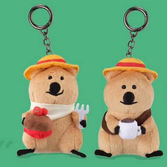 [韓國現貨][TWOSOME X DINOTAENG] QUOKKA CAKE KEYRING