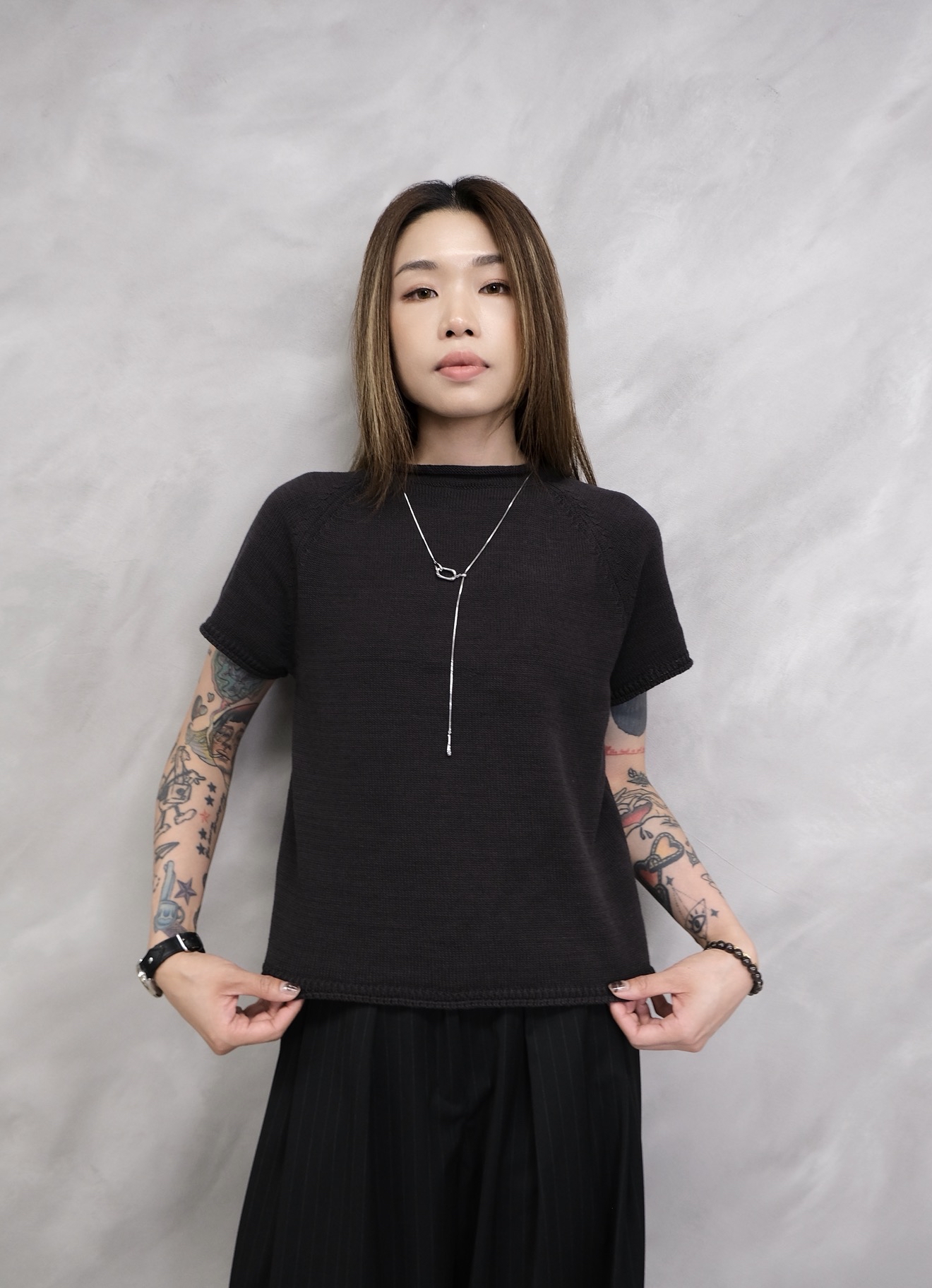 Fluid Loop Necklace⁠ #acc32