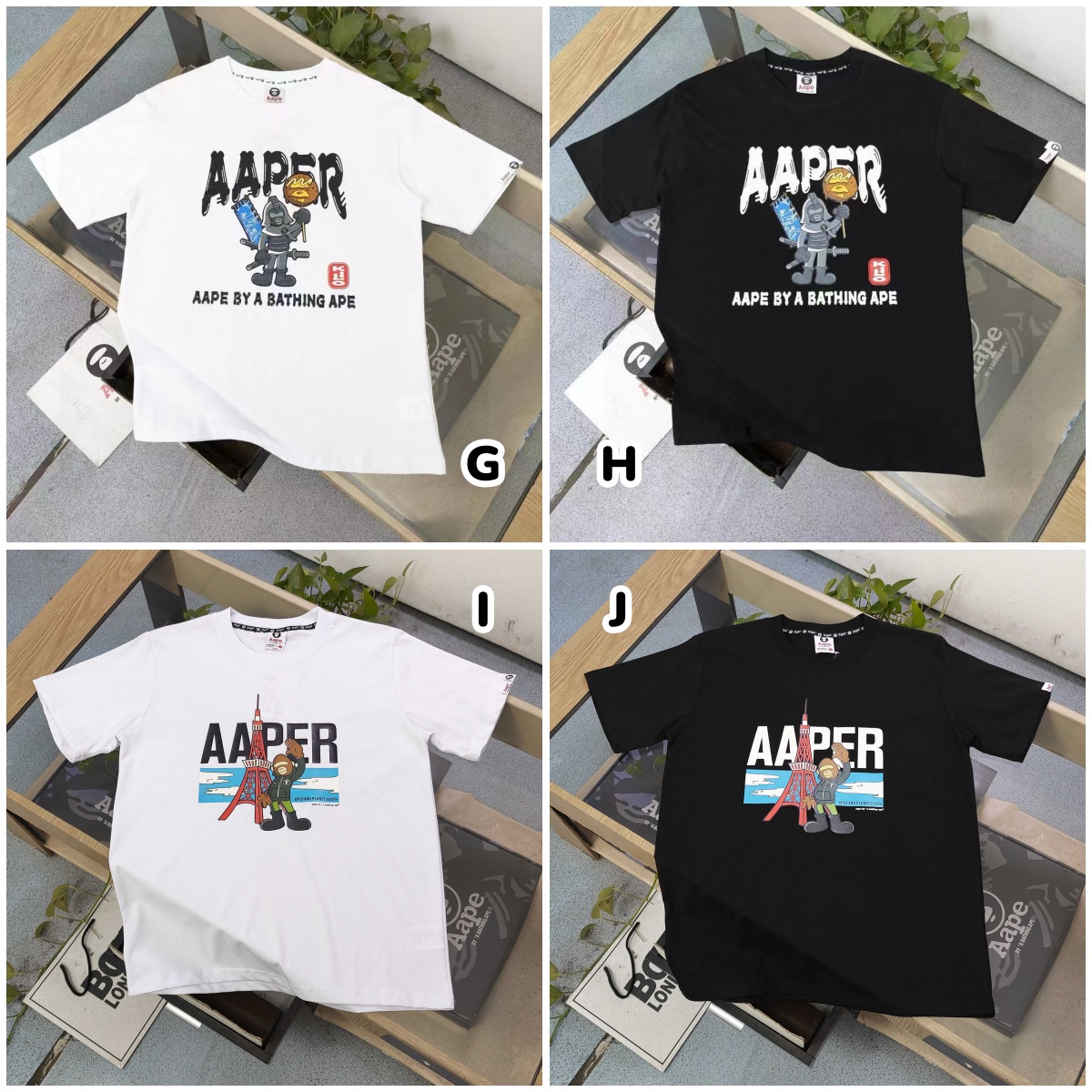 AAPE 趣味猿人印花短袖Tee 