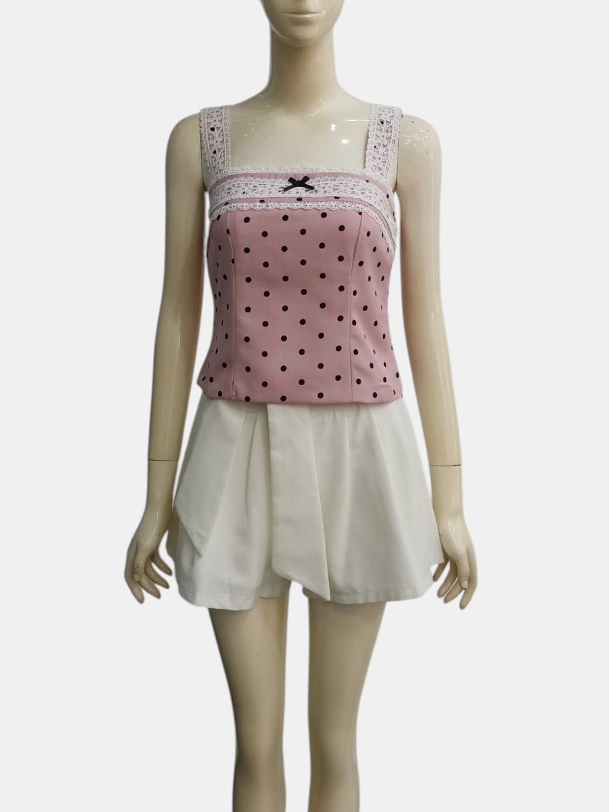 Sweet Polka Dot Cami Top M220