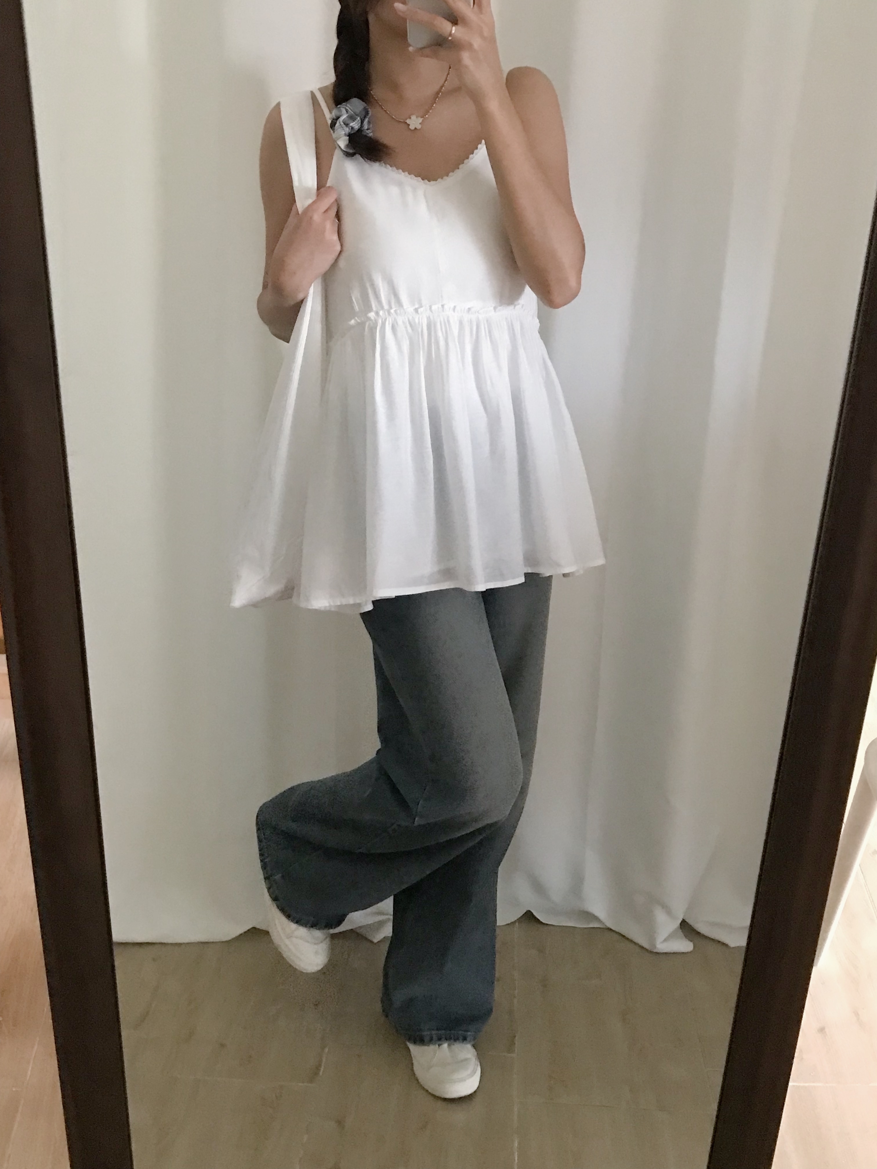 春日Lace邊吊帶背心