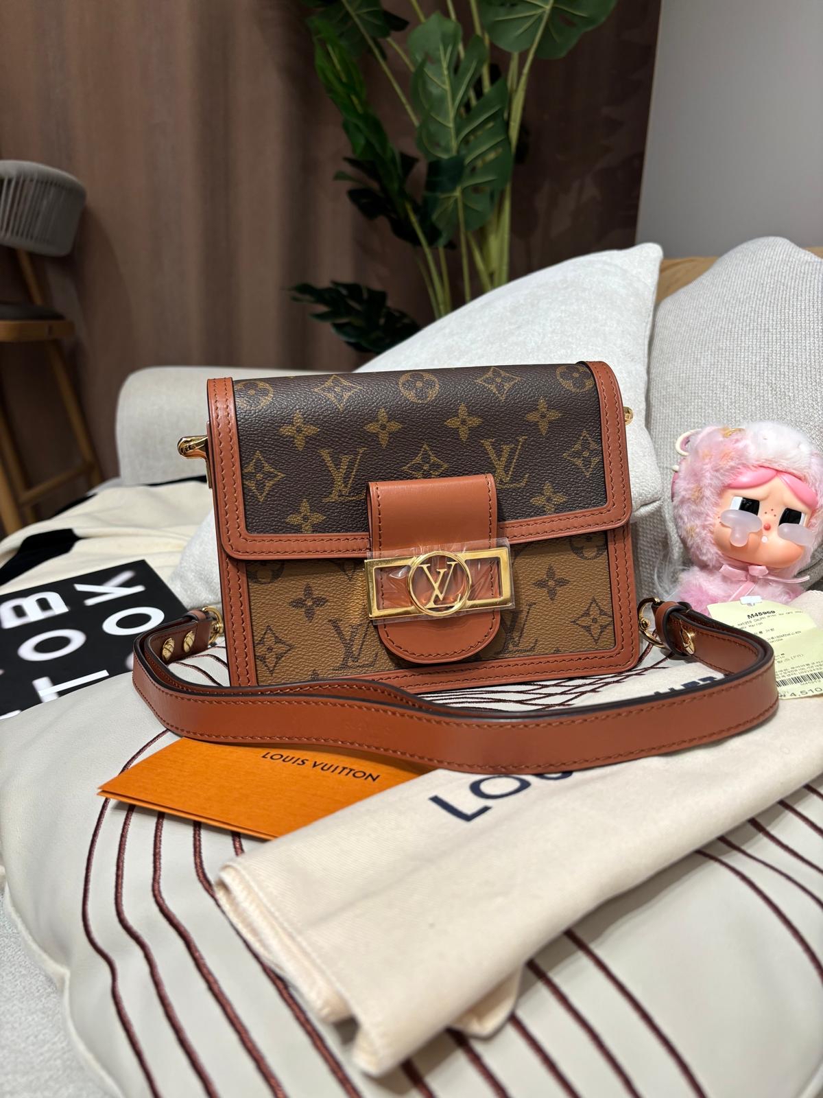 全新未使用品 Lv Dauphine mini  100%Authentic ,全新未使用品UNUSED ✅專門店收據✅dust bag✅box 📣專門店售價$28,900📣 