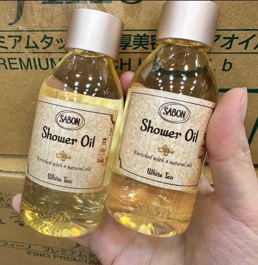 以色列 🇮🇱 Sabon白茶清韻柔膚滋養沐浴油 100ml