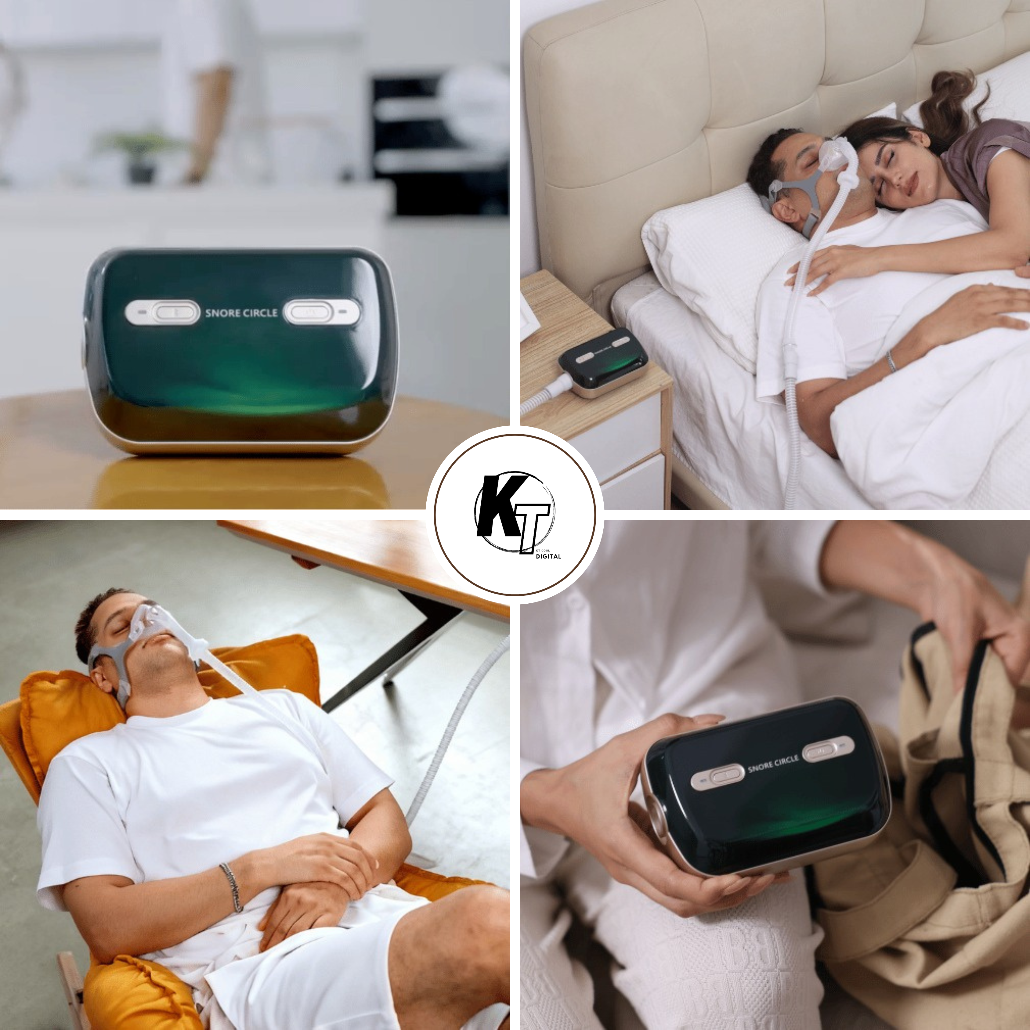 Snore Circle 智能監察便攜自動睡眠呼吸機 YA50 Pro 行貨