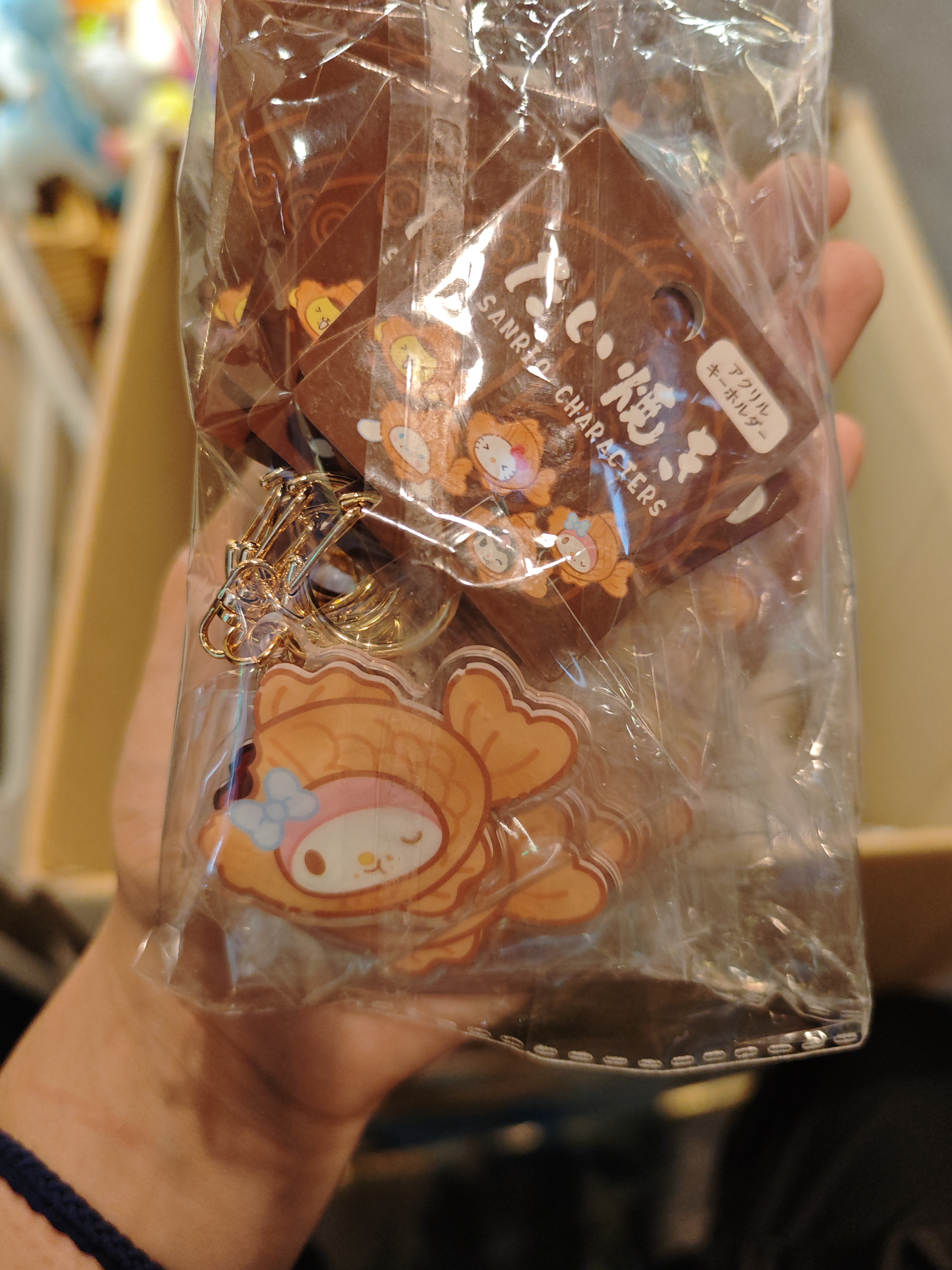 Sanrio-鯛魚燒亞克力掛件 -My Melody