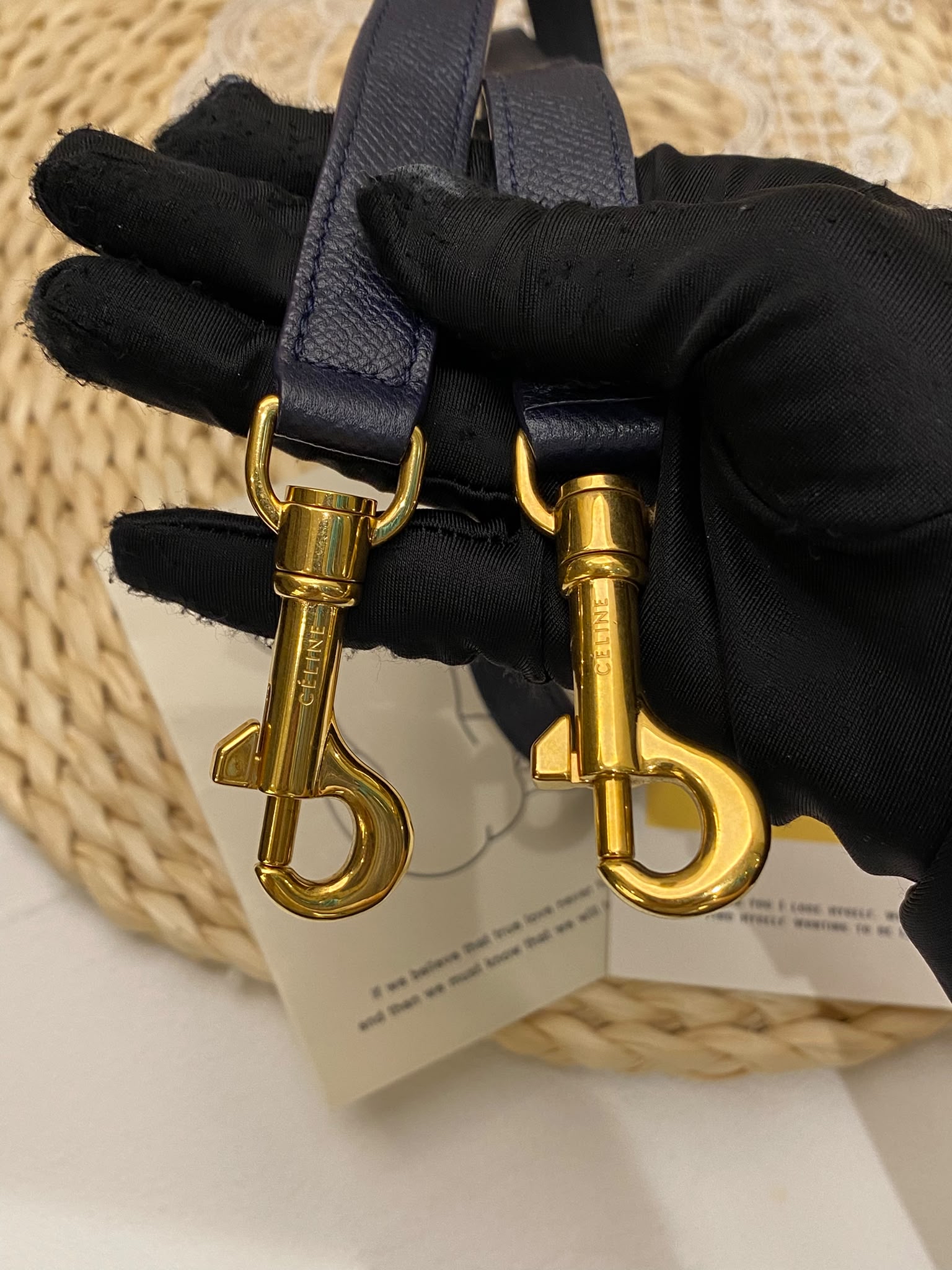 Celine Grained Calfskin Belt Bag