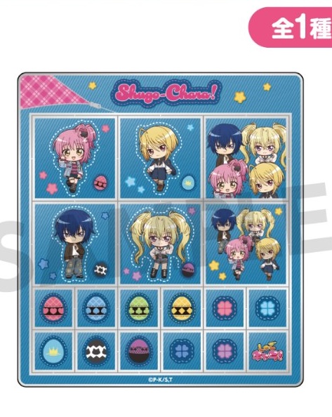 守護甜心 Shugo Chara! POP UP STORE in SHIBUYA109 立體貼紙 #P-SCG0943 (PRE-ORDER) [2026/06]