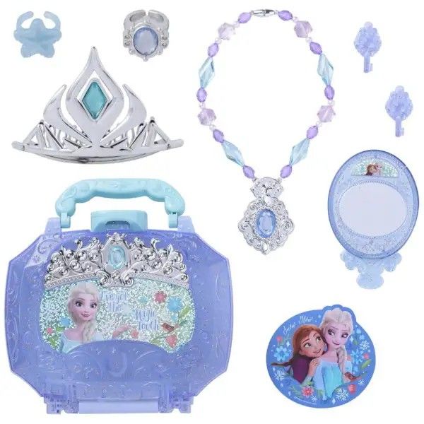 Disney Frozen 冰雪奇緣 Elsa 公主首飾盒扮靚套裝 日版正版 香港現貨