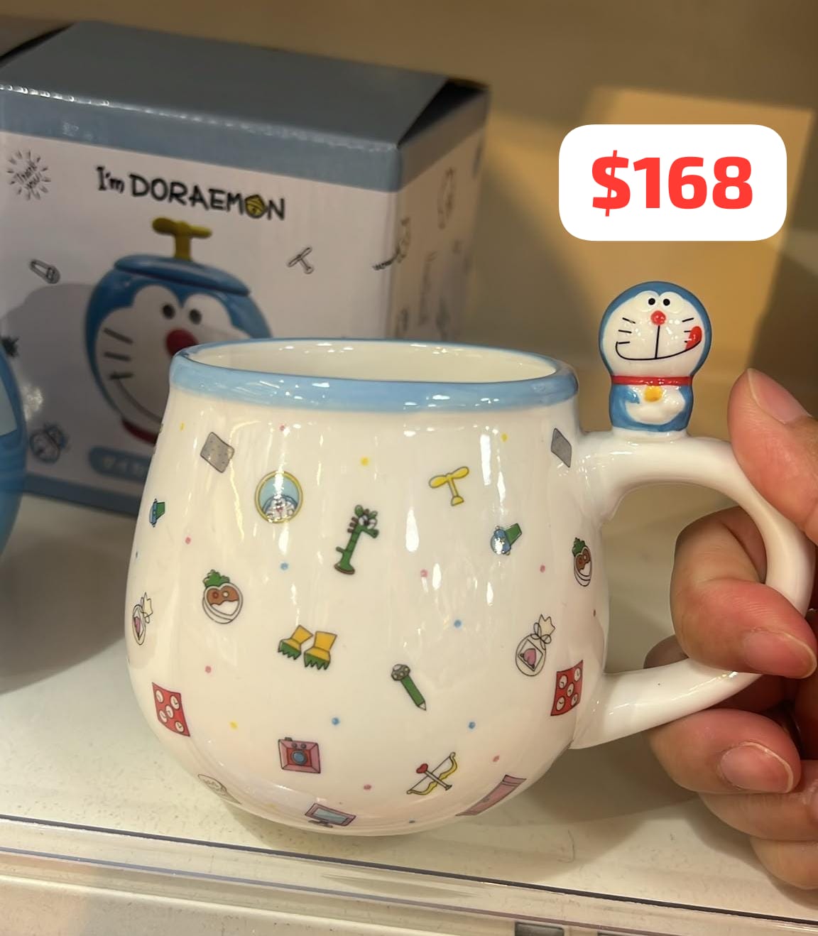 多啦A夢 立體公仔法寶杯