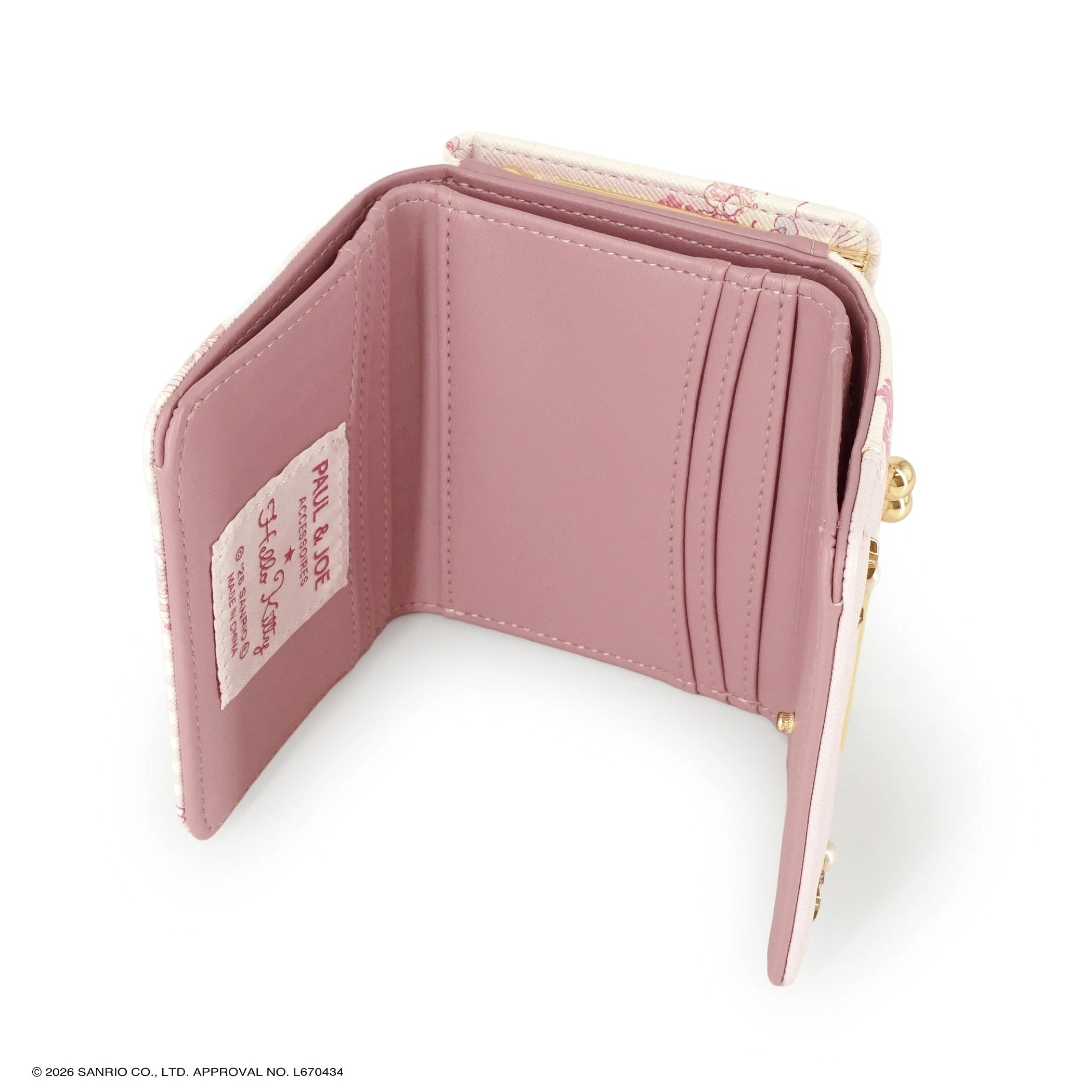 🎀【預訂】PAUL & JOE ACCESSOIRES x Kitty Mini Wallet V