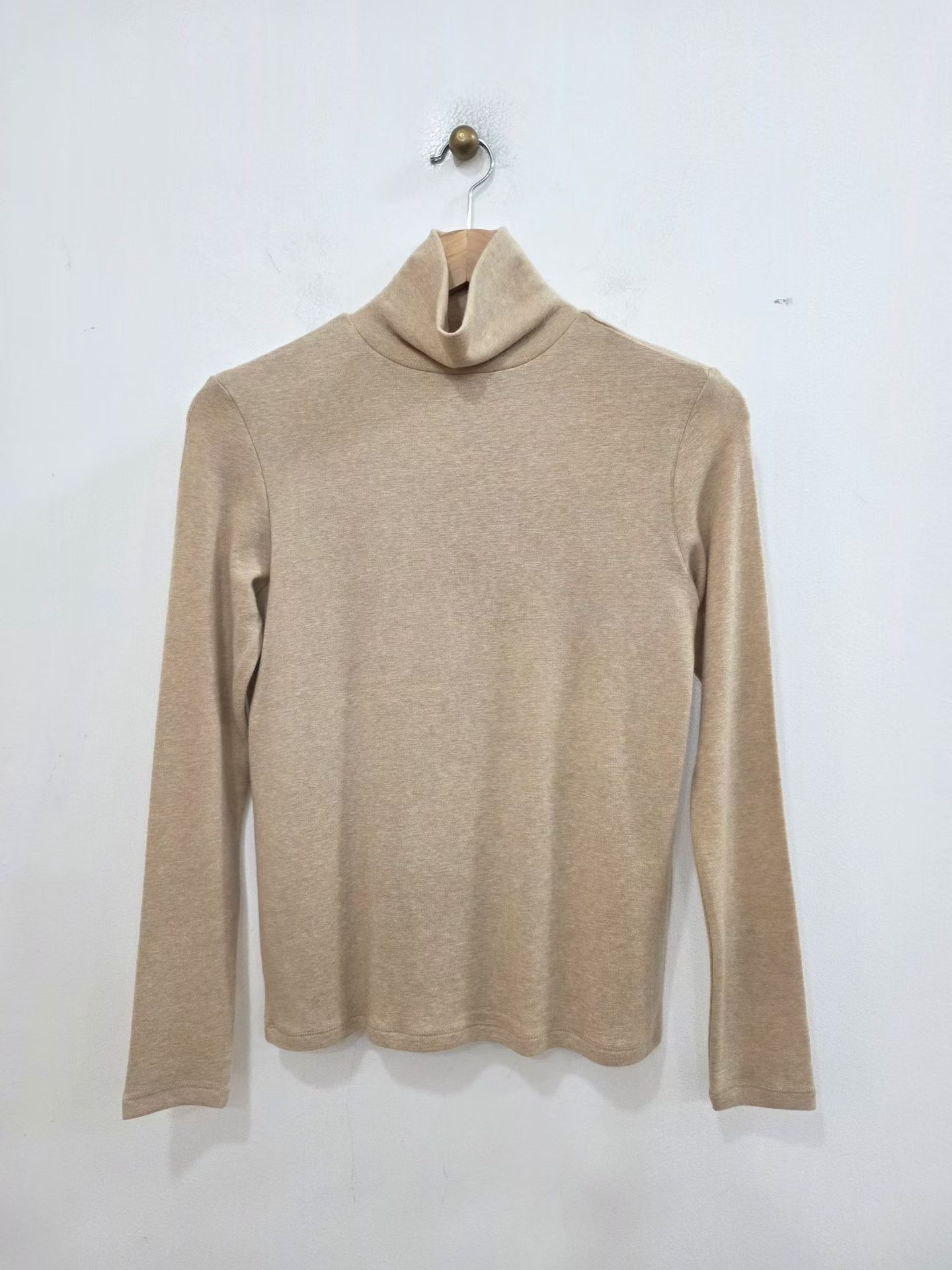 HighNeck wool basic tee