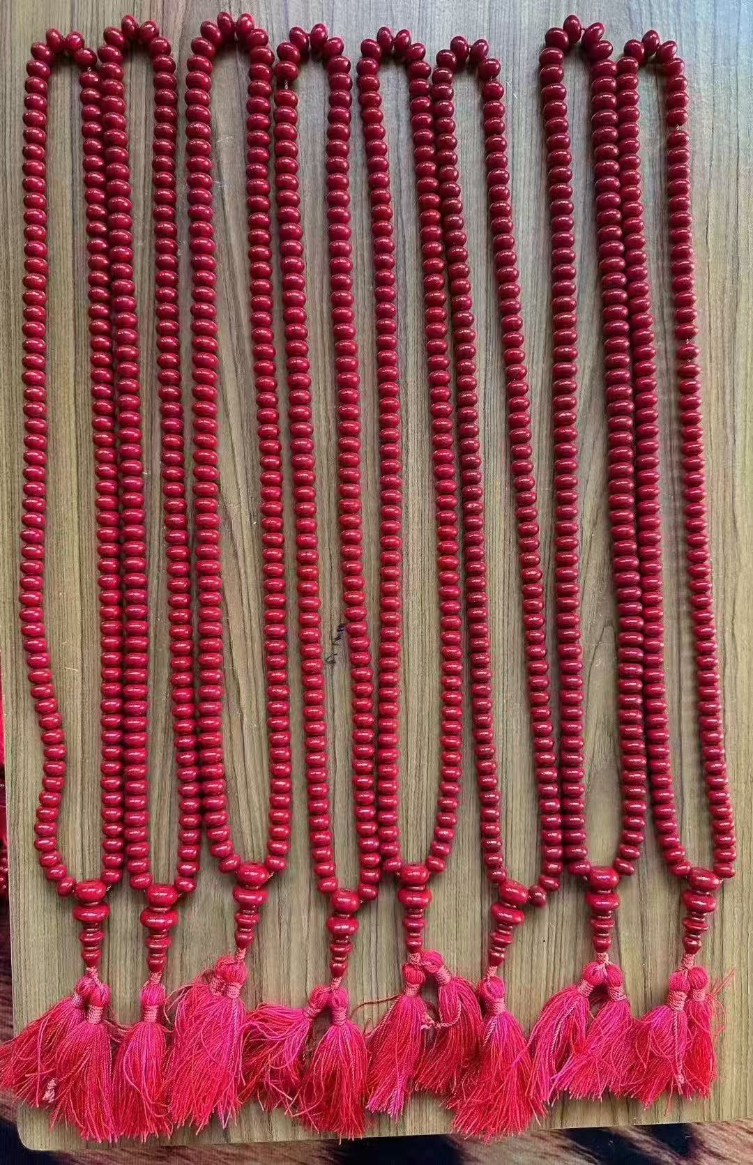  古巴剎蝕（薩熙 ）百他芒紅藥念珠 