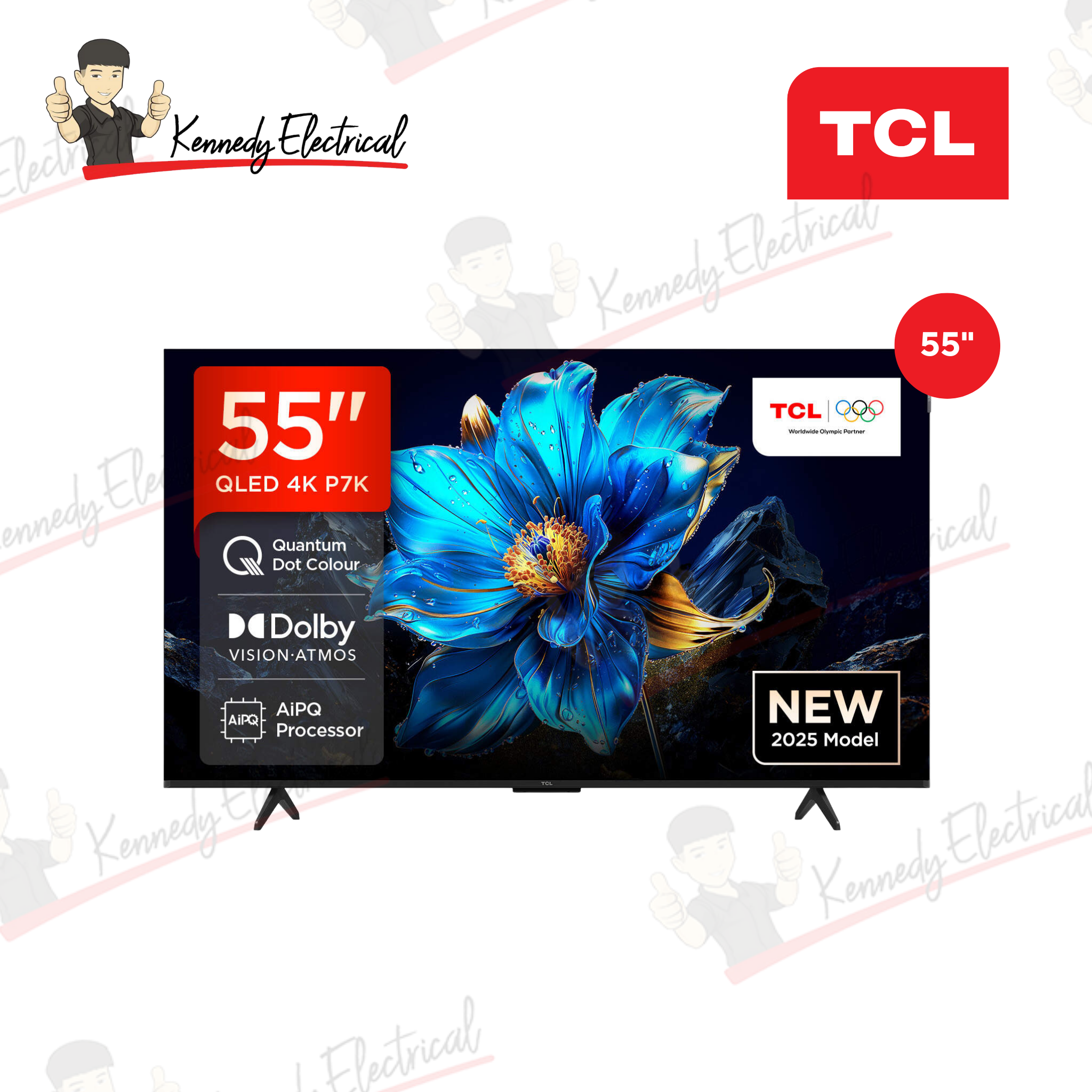 TCL 55" P7K Series QLED 4K Google TV (55P7K)