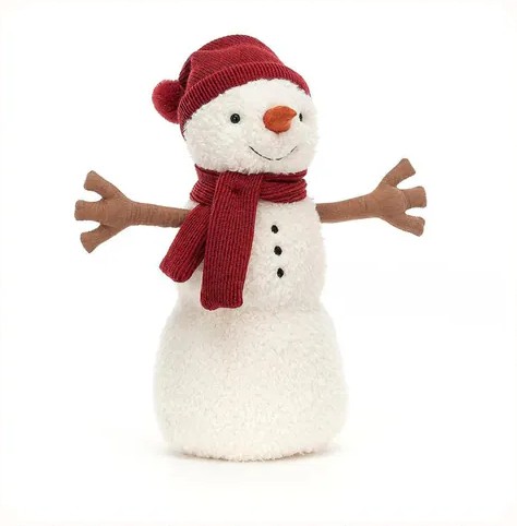 【英國】JellyCat Teddy Snowman Large 34cm