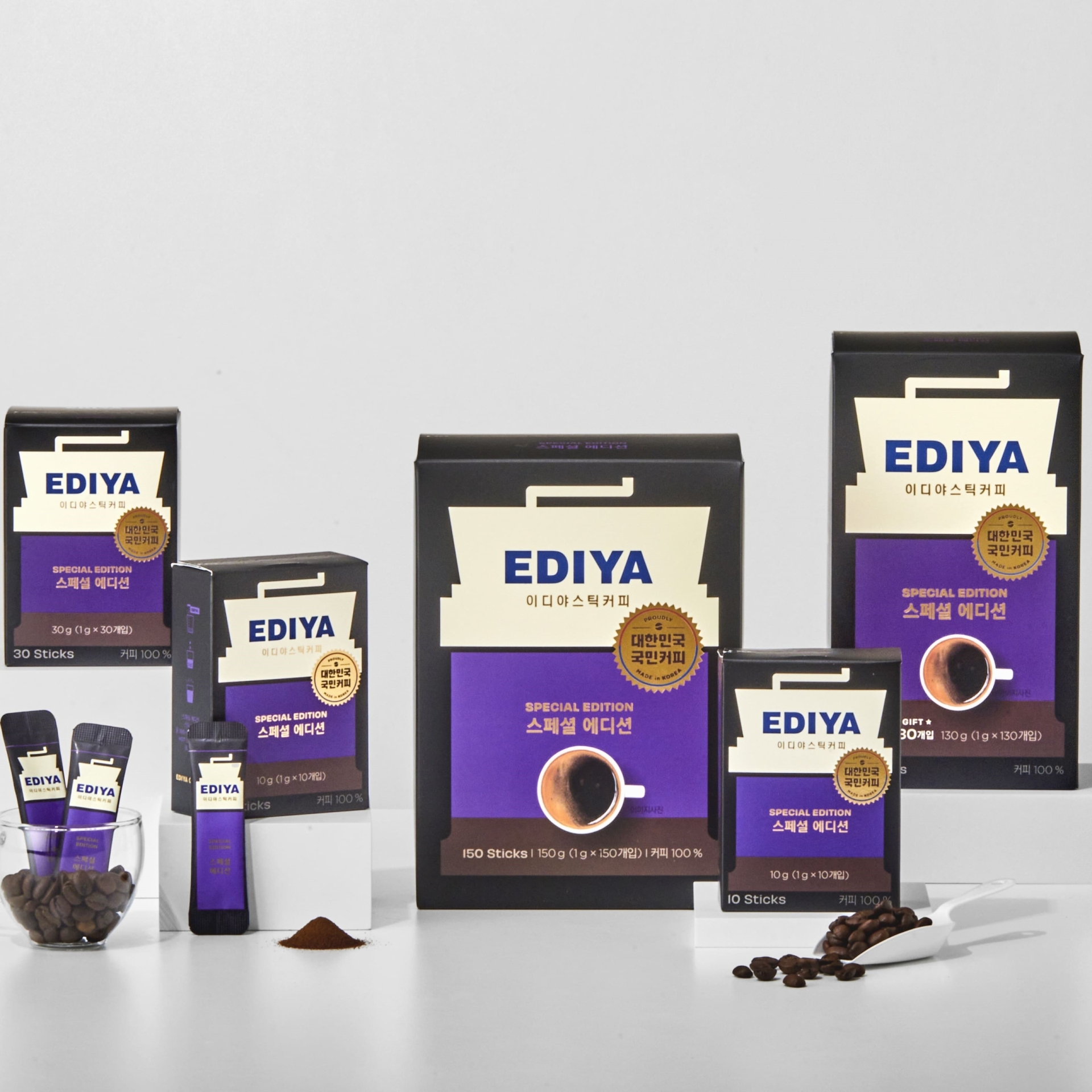 EDIYA COFFEE 即沖咖啡粉 20g (1g x 20個) - Original Americano / Special Edition / Mild Americano 平行進口