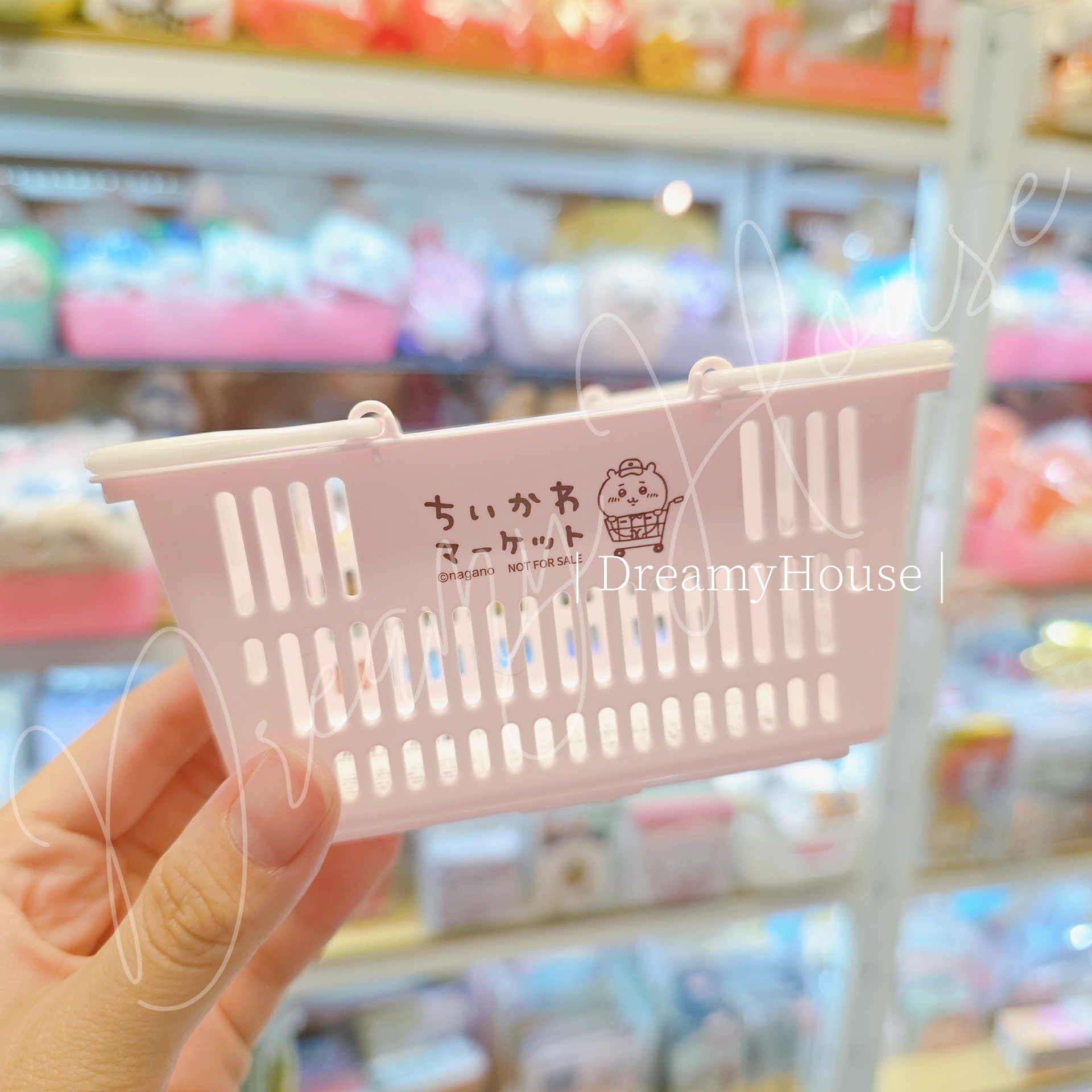 日本 Chiikawa Market 5週年紀念 特典 迷你購物籃