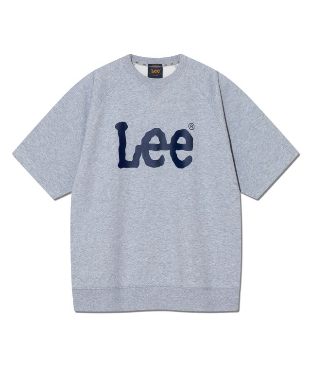 Lee Big Twitch Short Sleeve Sweatshirt to Man Grey | KAZUE