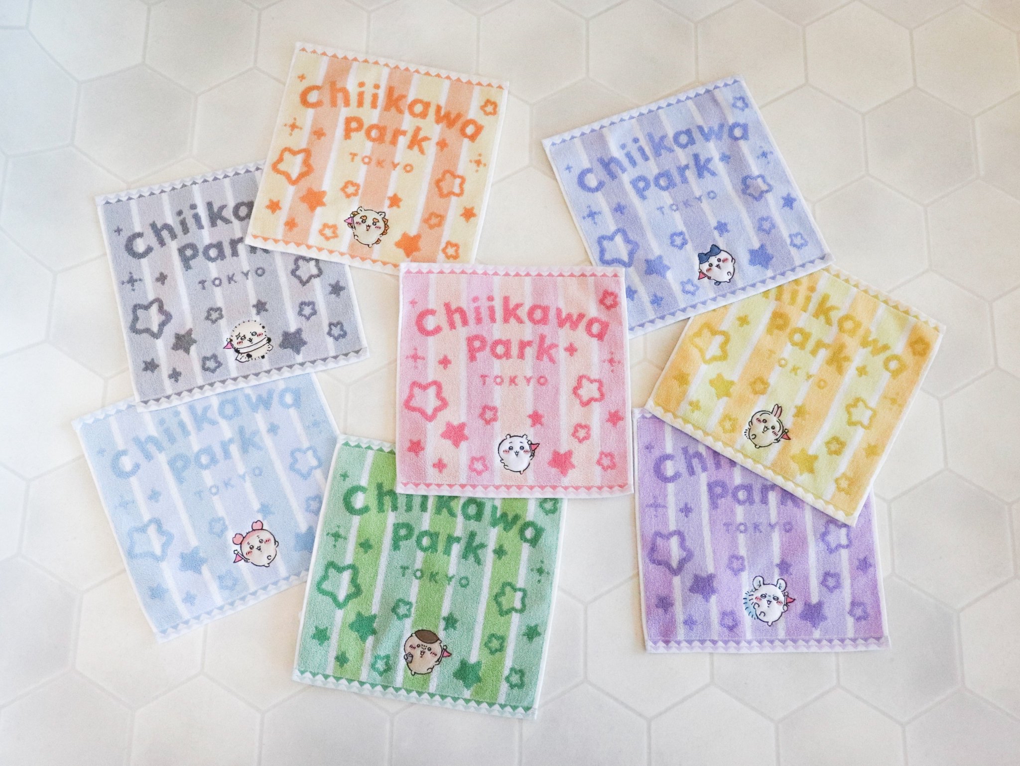 Chiikawa Park 限定 方巾｜預訂