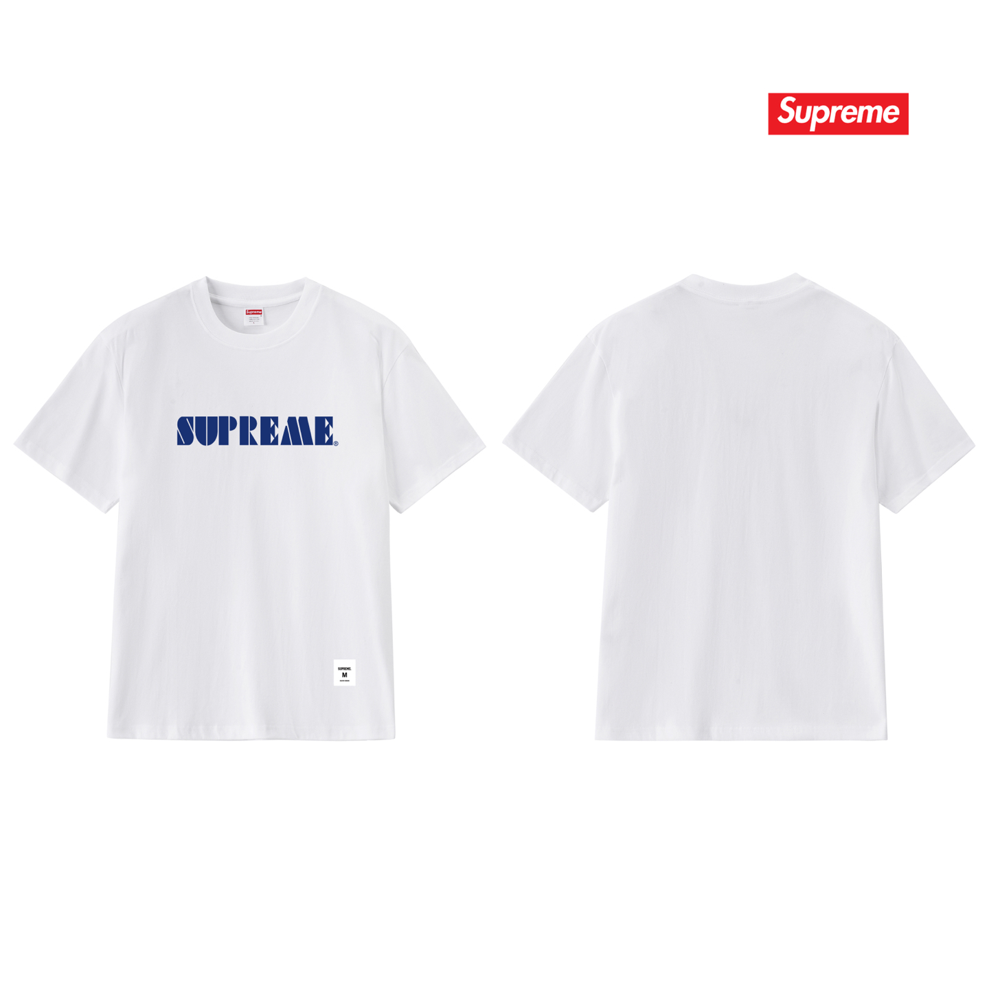 Supreme Stencil Embroidered S/S Top Tee