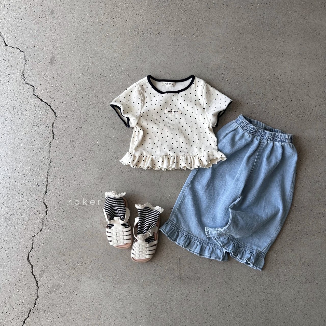 Raker | denim pants (L100-110)