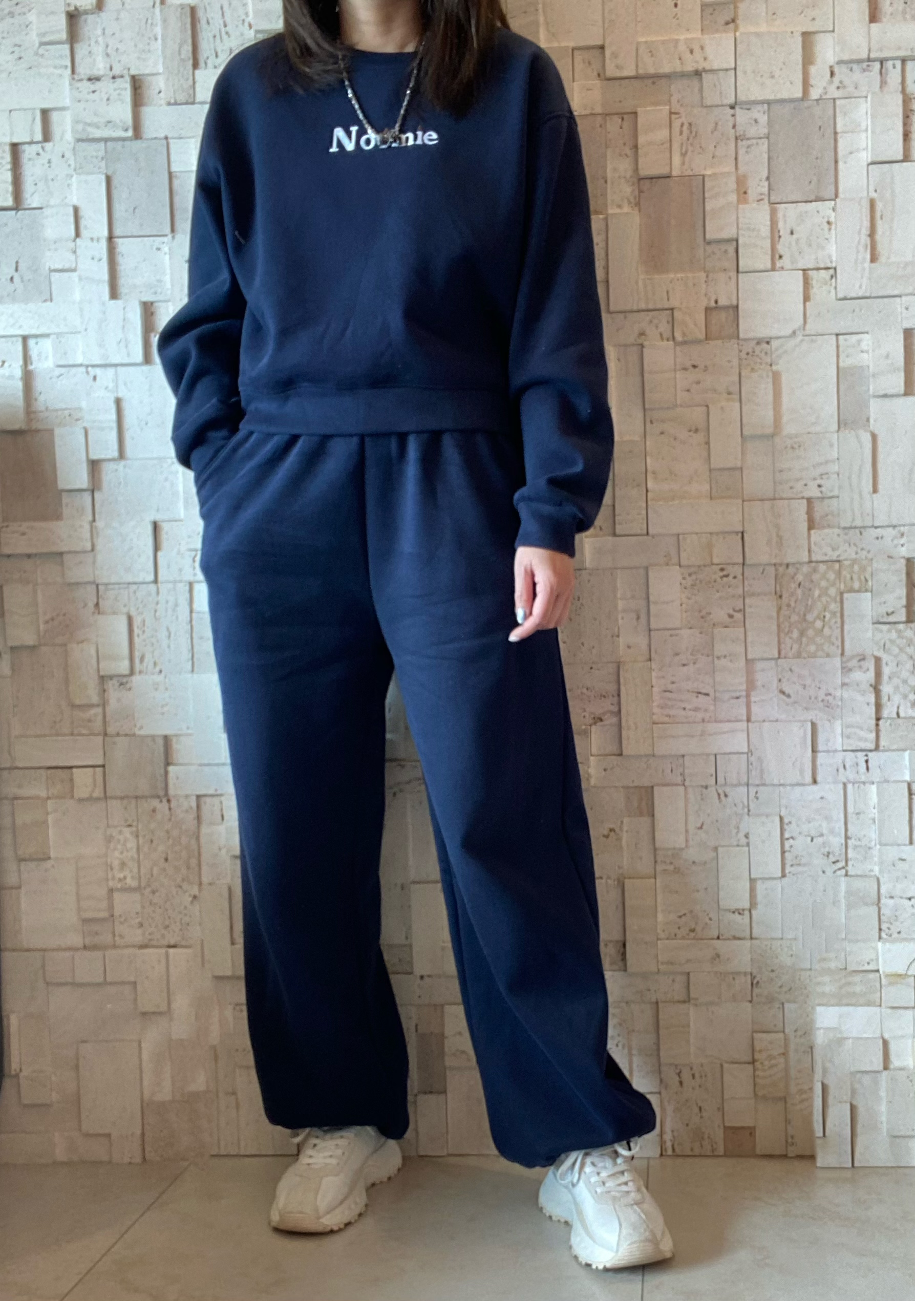 S00348 綉字衛衣套裝