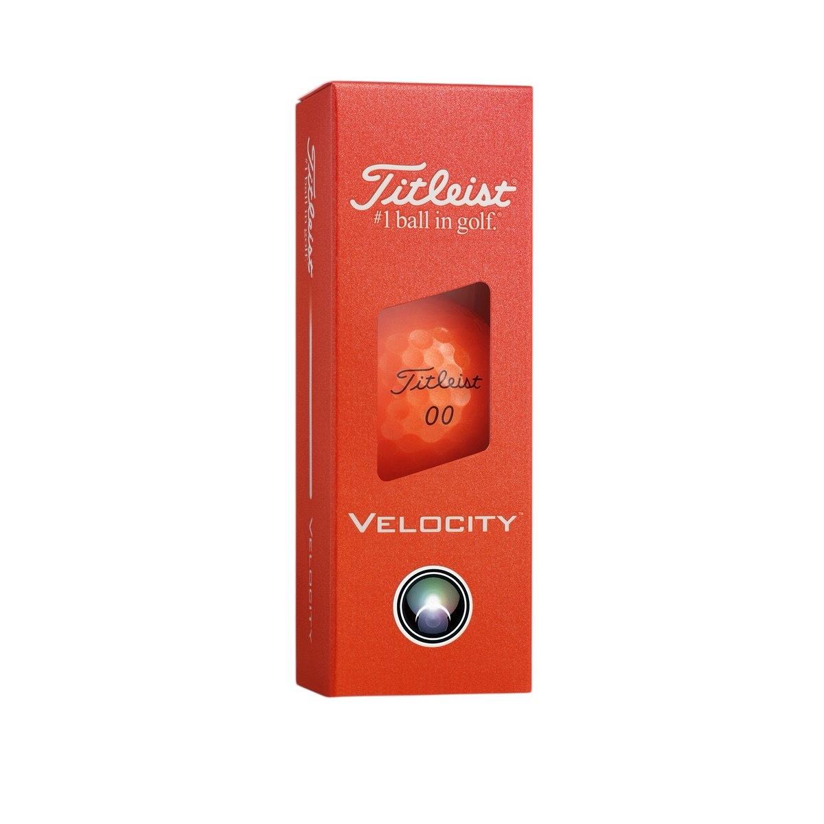 TITLEIST VELOCITY GOLF BALL 二層球 (橙)