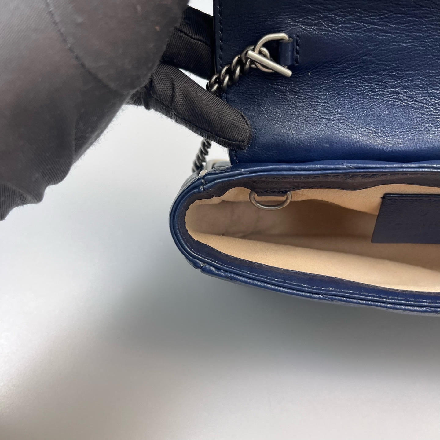 【預訂貨品】Gucci super mini馬蒙拼色包