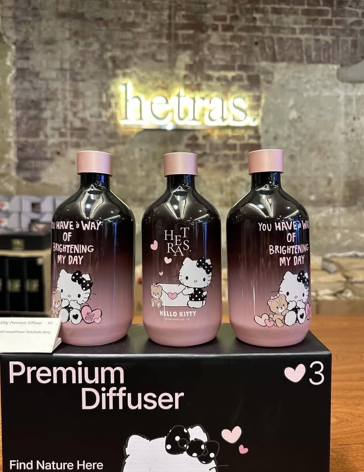 🇰🇷HETRAS Hello Kitty聯名香薰3支盒裝