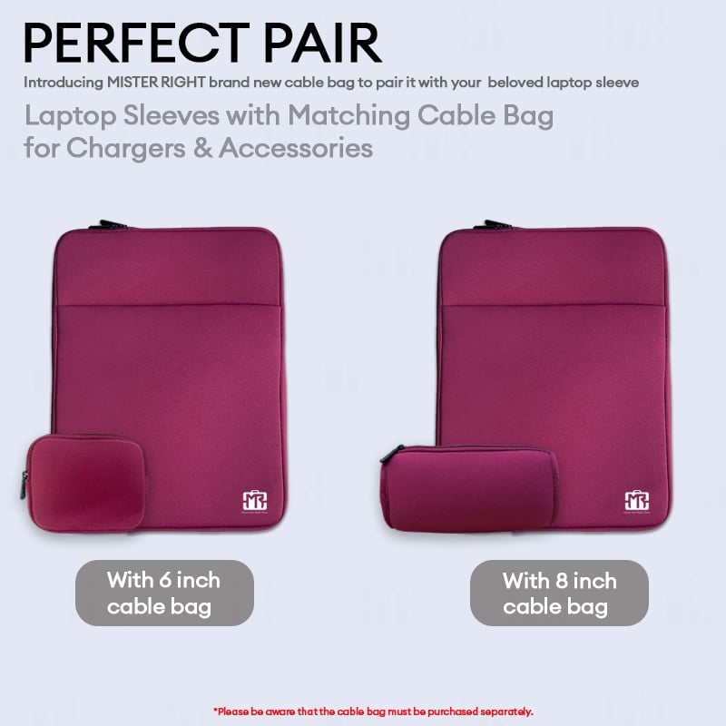 11 - 15.6 ( 3 IN1 ) Inch Mister Right Advance Sponge Laptop Sleeve
