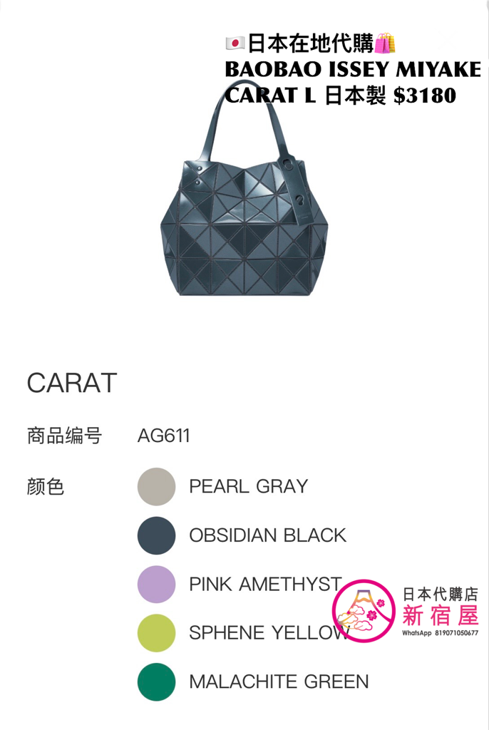 BAOBAO ISSEY MIYAKE CART L