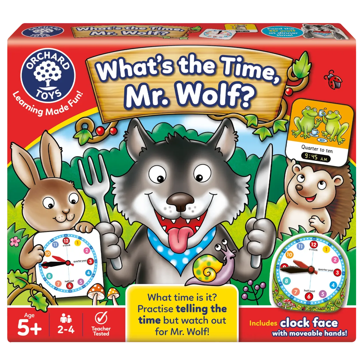 【預購】What's the Time, Mr. Wolf? Game