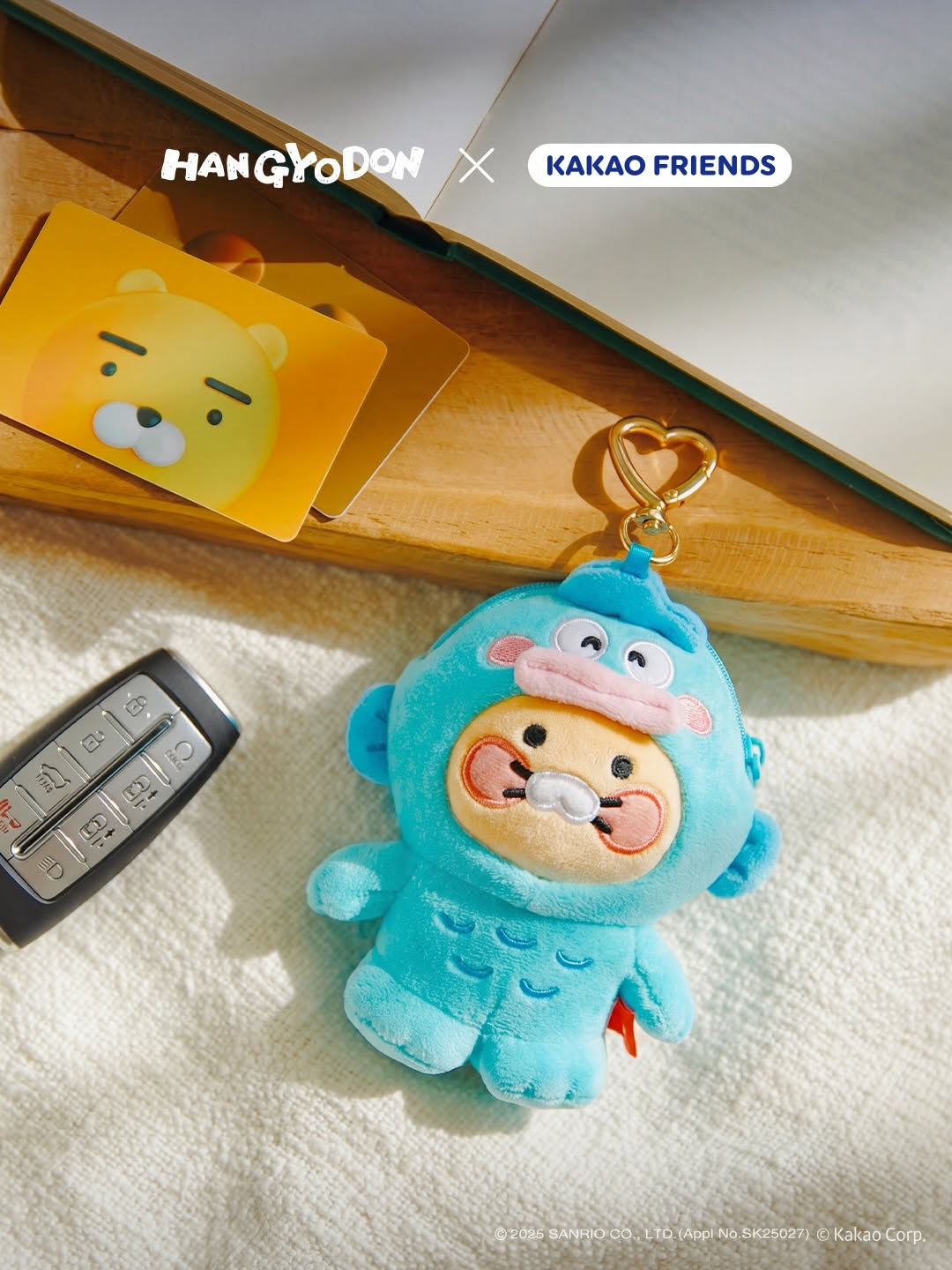 Kakao Friends - 春植 X Sanrio Hangyodon 水怪 限定系列