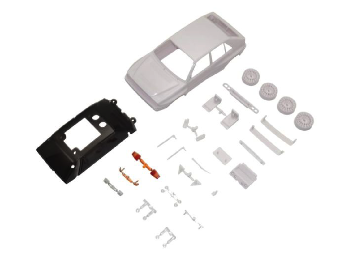 LANCIA DELTA 1992 White Body set(w/rims) MZN237