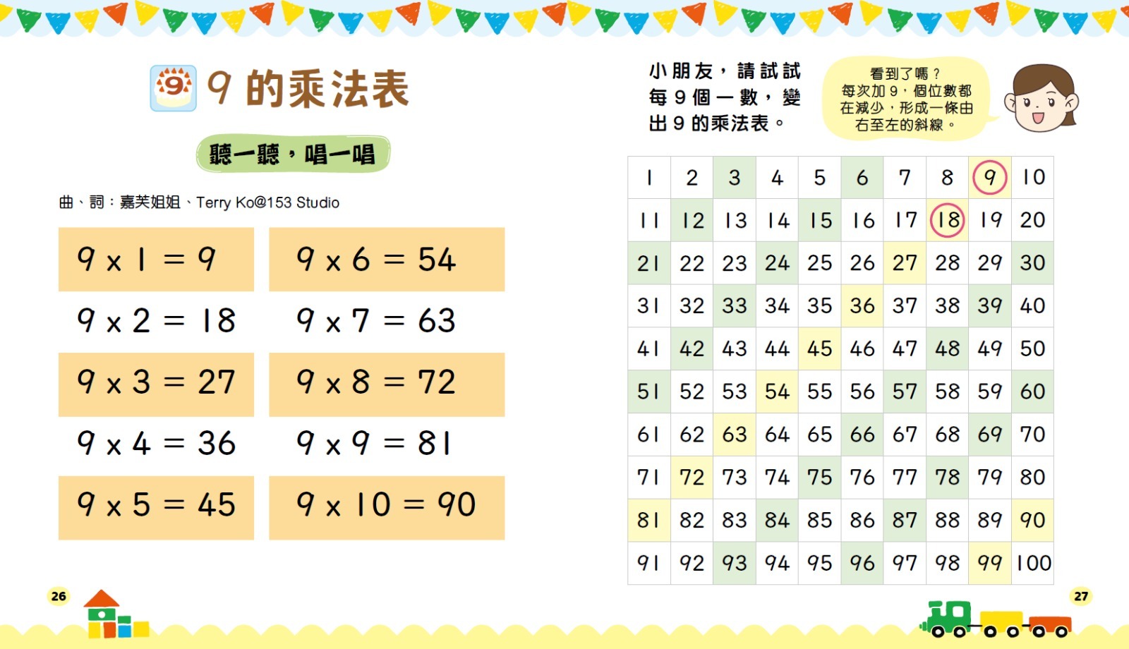 嘉芙姐姐乘法兒歌小手機