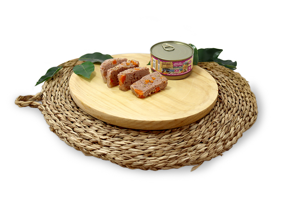 兔肉&鴨肉配方成貓罐頭185g